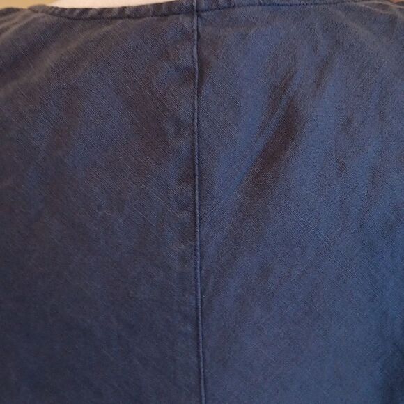 Kleen Linen Top. Coastal Cowgirl,  Linen, Beachy - Picture 6 of 10